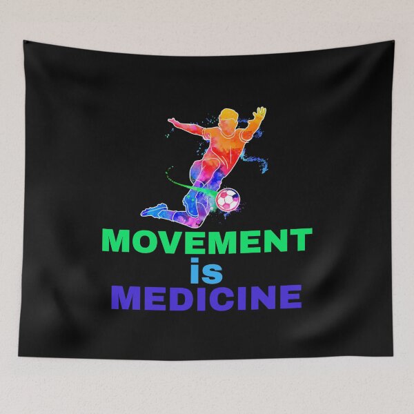Item preview, movement is medicine, exercise, volleyball, ball game designed and sold by doctors-apparel.