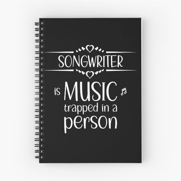 Item preview, Funny songwriter is music trapped in a person designed and sold by DeliriousSteve.