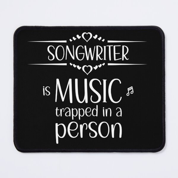 Item preview, Funny songwriter is music trapped in a person designed and sold by DeliriousSteve.