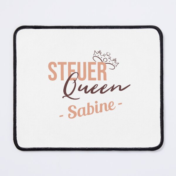 Item preview, Tax Queen Sabine first name Mrs designed and sold by JanooFactory.