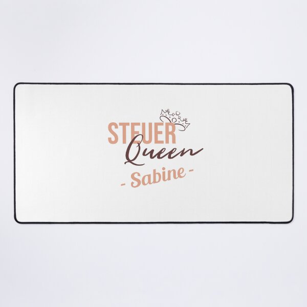 Item preview, Tax Queen Sabine first name Mrs designed and sold by JanooFactory.