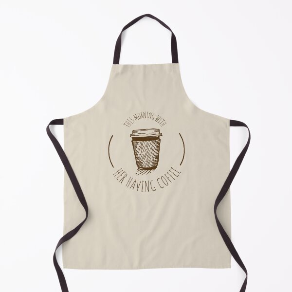Item preview, This morning with her having coffee - Adograble Coffee designed and sold by Adograble.
