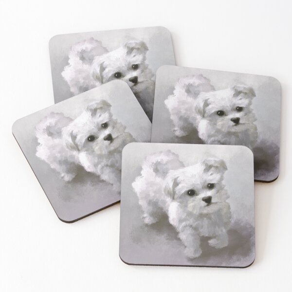 Item preview, Here Comes The Puppy In Black And White designed and sold by Lois  Bryan.
