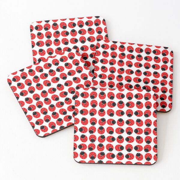 Item preview, Ladybug Pattern | Red, Black, and White designed and sold by WordsToArt.