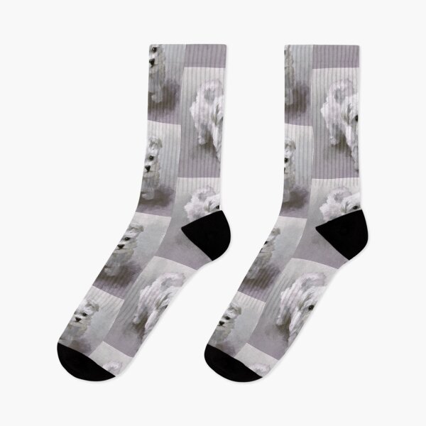 Item preview, Here Comes The Puppy In Black And White designed and sold by Lois  Bryan.