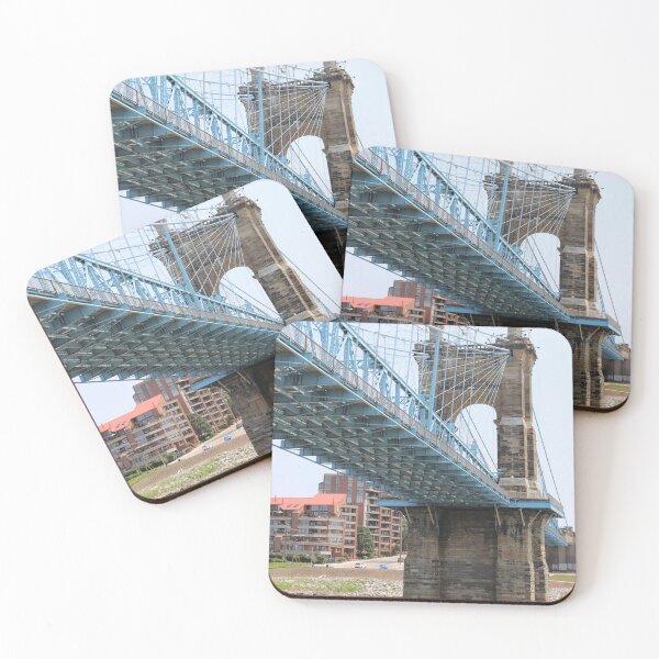 Item preview, John A Roebling Suspension Bridge designed and sold by MADowdPhotos.