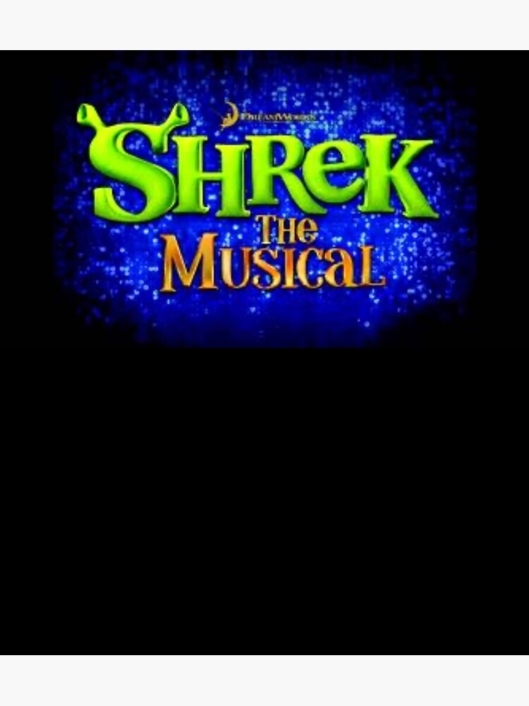 Shrek the Musical Logo Poster for Sale by musicalsoundtra