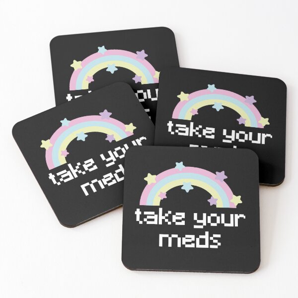 Item preview, take your meds y2k (white text) designed and sold by quinnhopp.
