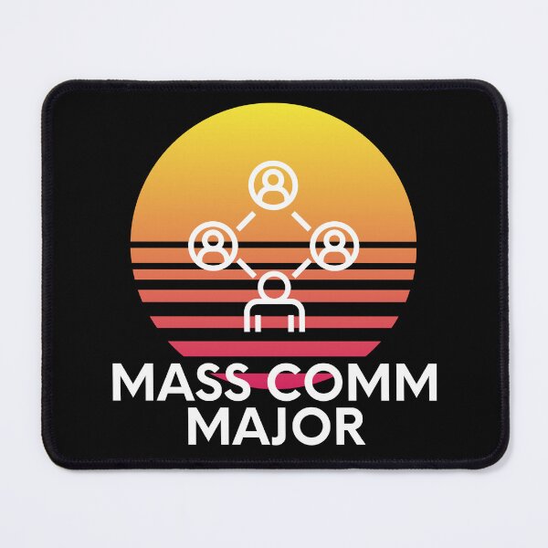 Item preview, Mass Communication Comm Major Colorful Sunset College Student Graphic designed and sold by EllConApparel.