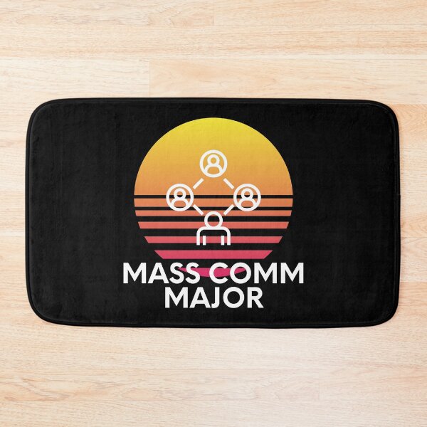 Item preview, Mass Communication Comm Major Colorful Sunset College Student Graphic designed and sold by EllConApparel.