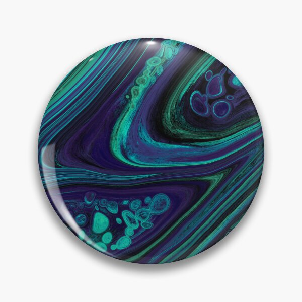 Item preview, Teal Blue Abstract Geode designed and sold by SparkyMae.