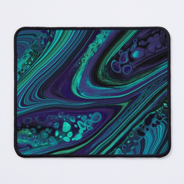 Item preview, Teal Blue Abstract Geode designed and sold by SparkyMae.