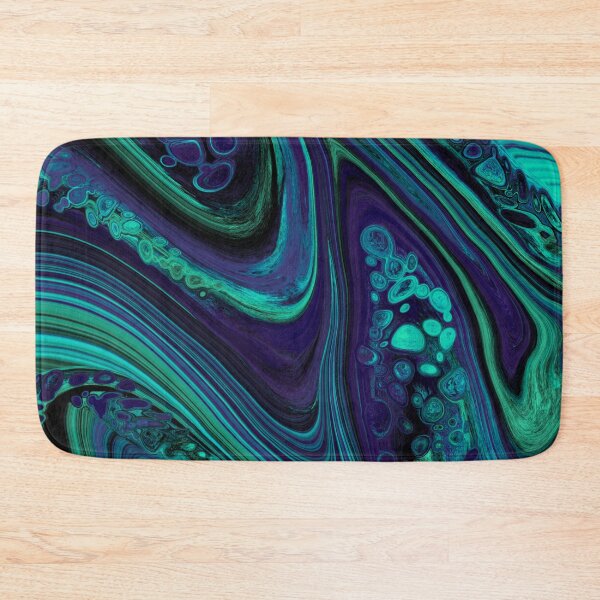 Item preview, Teal Blue Abstract Geode designed and sold by SparkyMae.