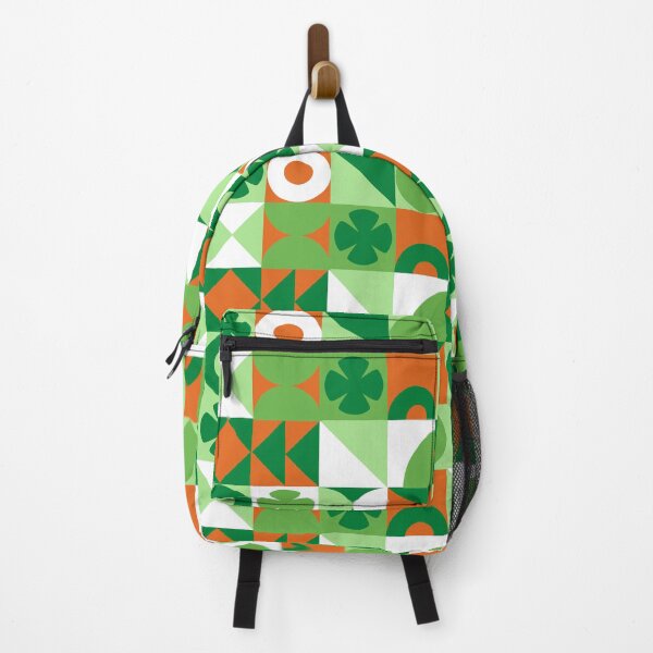 Item preview, Abstract St. Patrick's Day Neo Geo Pattern designed and sold by Krysanthe.