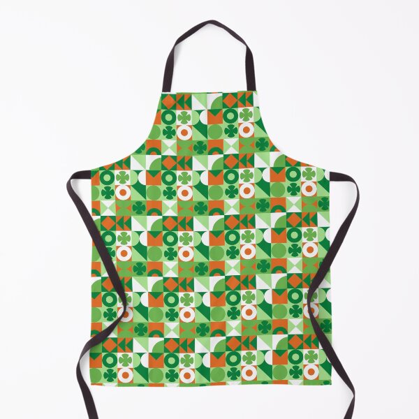 Item preview, Abstract St. Patrick's Day Neo Geo Pattern designed and sold by Krysanthe.