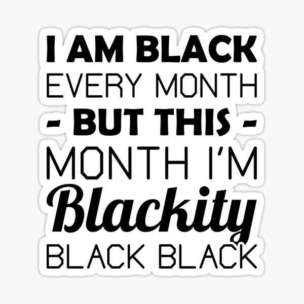 I Am Black Out Meaning