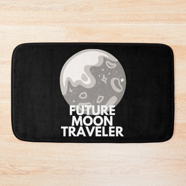Item preview, Future Moon Traveler Space Exploration Telescope Humor designed and sold by EllConApparel.