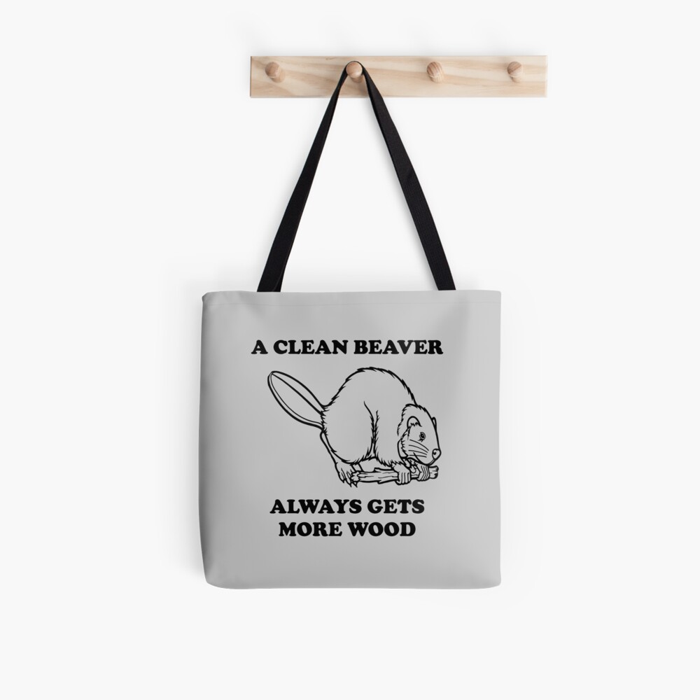 Clear Gameday Tote with Beaver