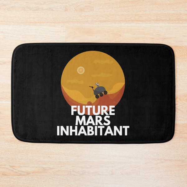Item preview, Future Mars Inhabitant Space Exploration Telescope Humor designed and sold by EllConApparel.