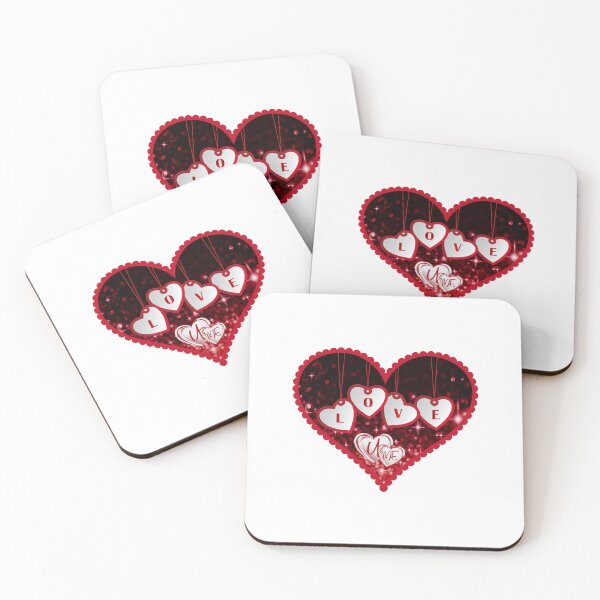 Item preview, Glitz/Glamour “LOVE” (Red) designed and sold by PawsitiveMum.