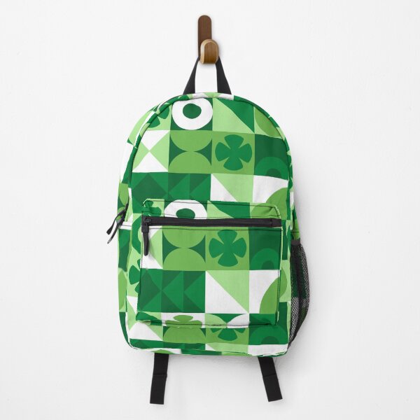 Item preview, St. Patrick's Day Green Neo Geo Pattern designed and sold by Krysanthe.