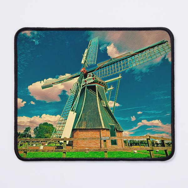 Item preview, Dutch Windmill, Netherlands Picture Art designed and sold by KivancYucel.