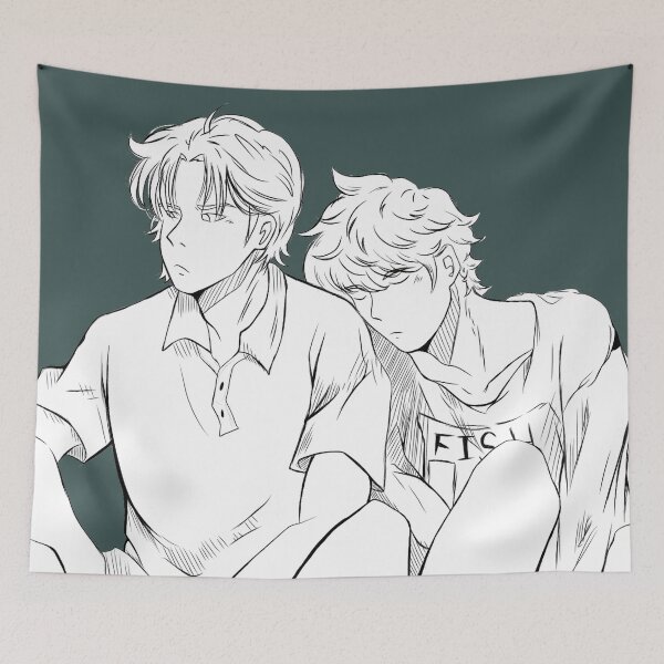 Item preview, Banana Fish panel redraw (uncolored) designed and sold by Sophprano.