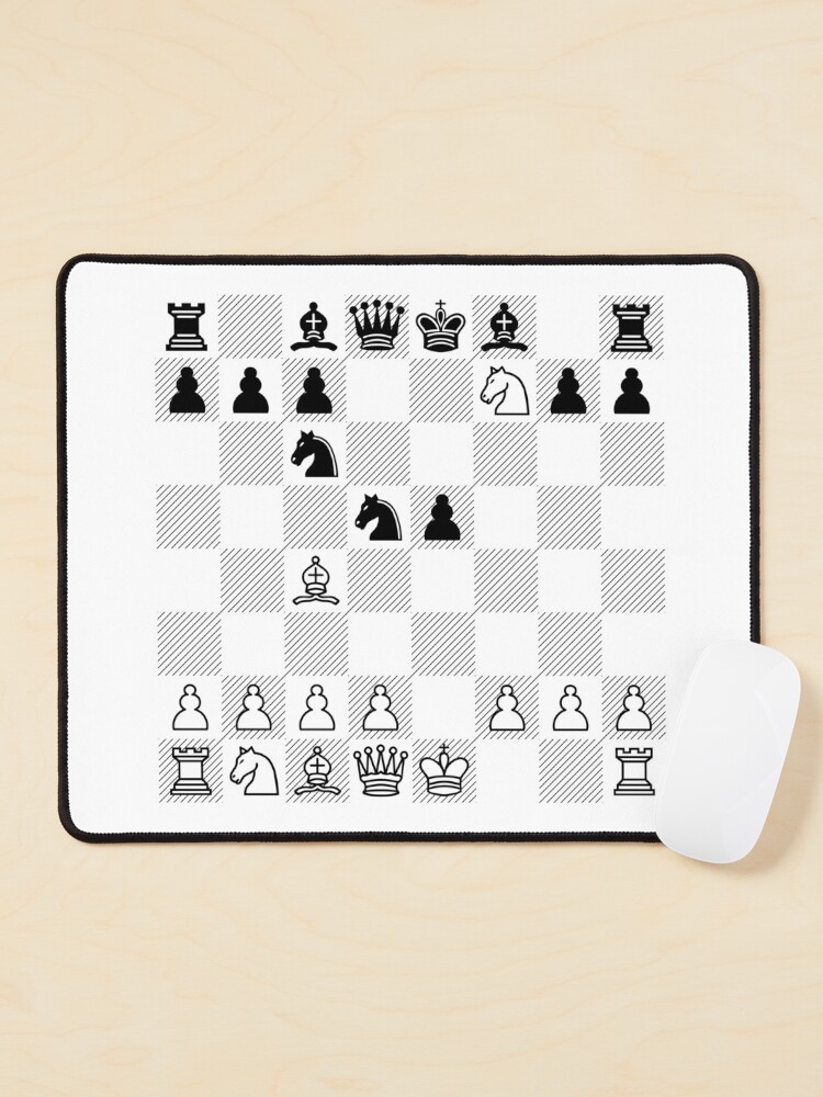 King's Gambit Mouse Pad for Sale by GelDesigns