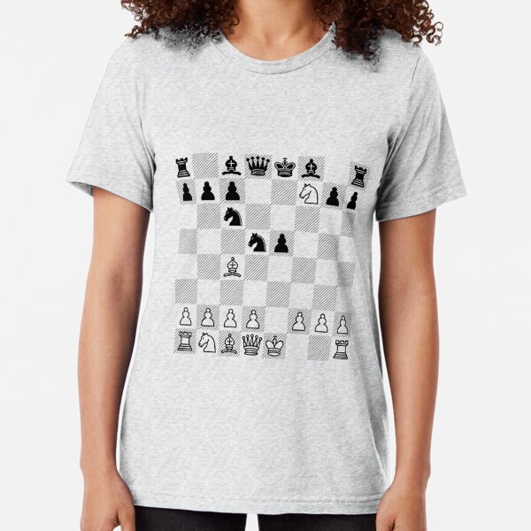 Alekhine's Defense Chess T-Shirt – Zero Blunders