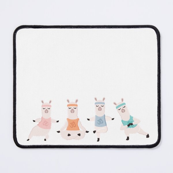 Item preview, Yoga Llamas Meditating Fun & Cute Yoga Llama Illustrations designed and sold by Moodthology.