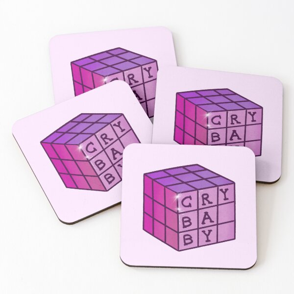 Item preview, kidcore clowncore kid core clown core 90s rubik's cube rubick nostalgia illustration designed and sold by Aurora Cosentino.