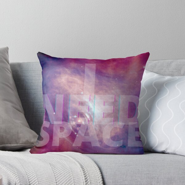 Item preview,  I Need Space - Red, Purple Galaxy 1 designed and sold by Quirkdom.