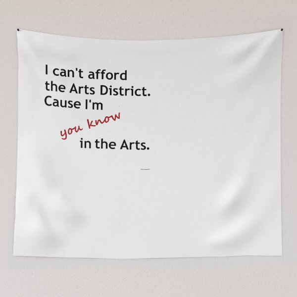 Item preview, Artist's Life Gentrification designed and sold by ReillyDesigns.