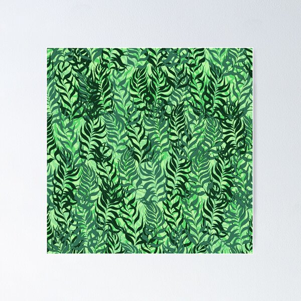 Item preview, leaves modern,trendy,elegant pattern designed and sold by cutecrazytshirt.