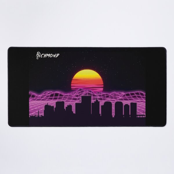 Item preview, Richmond Skyline Neon Nights designed and sold by DFerraz.