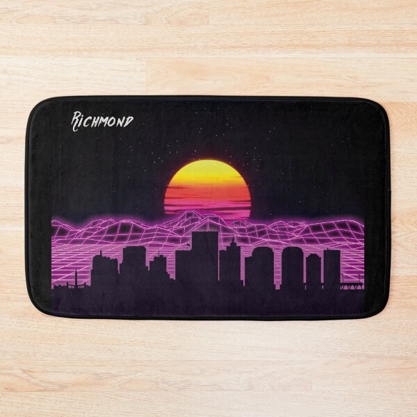 Item preview, Richmond Skyline Neon Nights designed and sold by DFerraz.