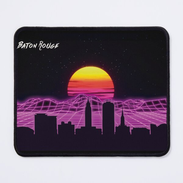 Item preview, Baton Rouge Skyline Neon Nights designed and sold by DFerraz.