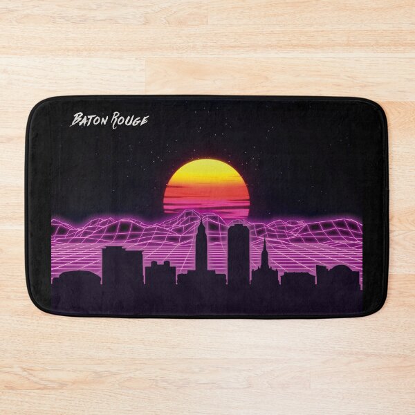 Item preview, Baton Rouge Skyline Neon Nights designed and sold by DFerraz.