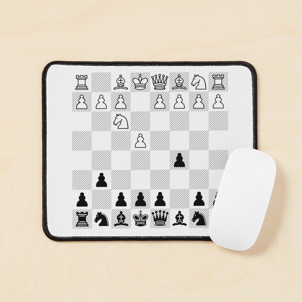 King's Gambit Mouse Pad for Sale by GelDesigns