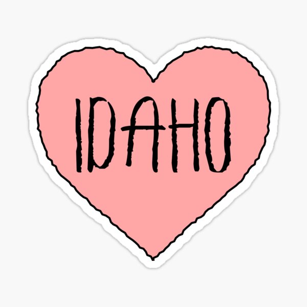 I Love(Heart) Stanley Idaho Sticker – Riverwear