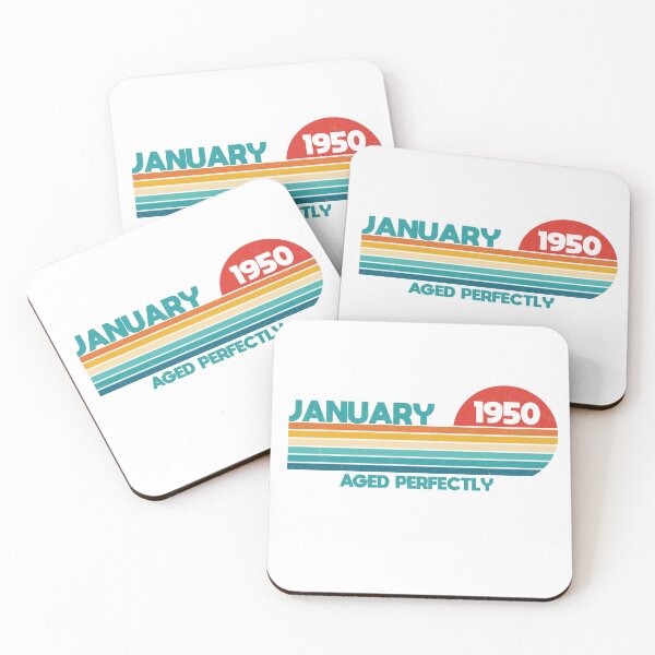 Item preview, January 1950 Retro Sunset 74th Birthday Classic 50's designed and sold by MajesticTree.