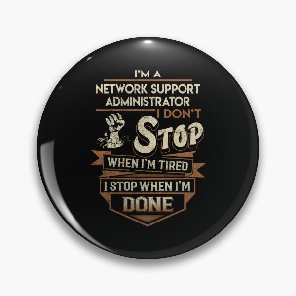 Item preview, Network Support Administrator T Shirt - I Stop When Done Job Gift Item Tee designed and sold by paneczkopat.