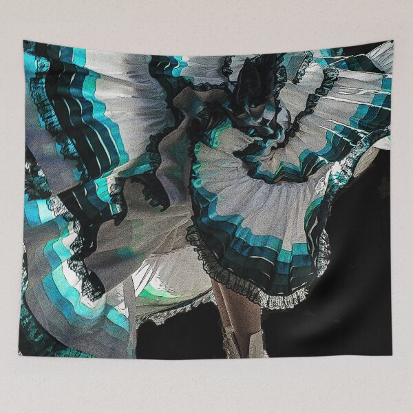 Item preview, Southwest Mariachi Dancer - Blue designed and sold by William E Lopez.