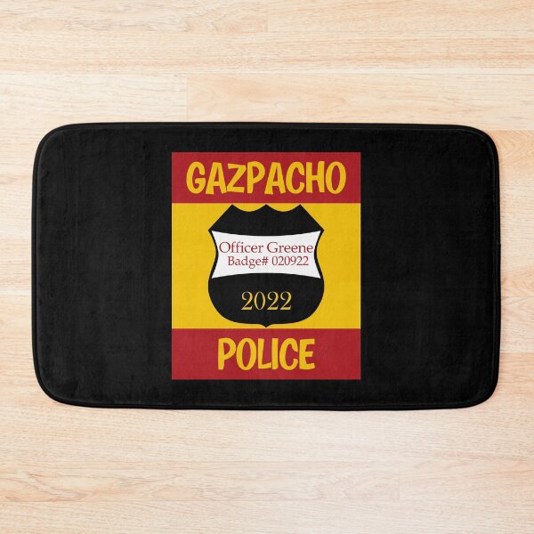 Item preview, Officer Greene Gazpacho Police designed and sold by PeachesMommy.