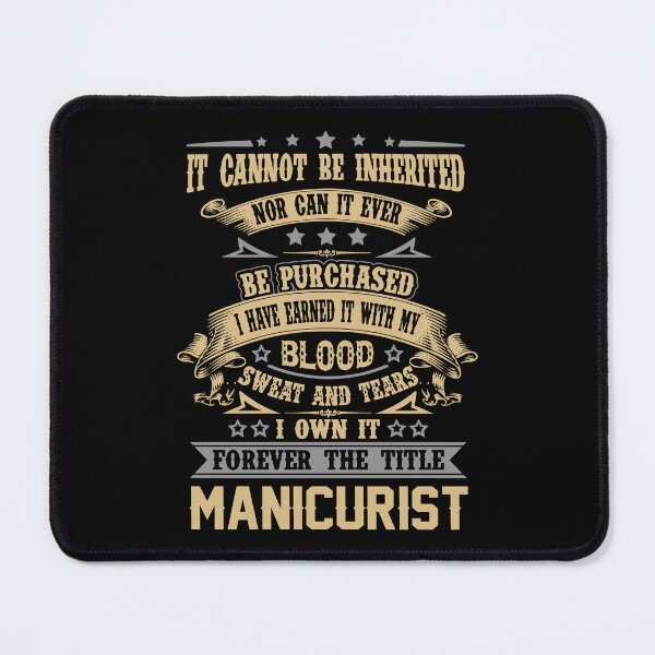 Item preview, Manicurist T Shirt - Forever The Title Job Gift Item Tee designed and sold by celiagomez456.