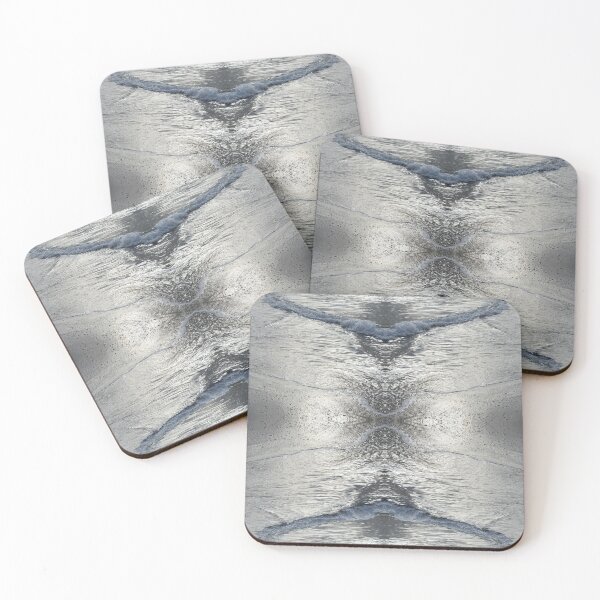 Item preview, Waves and reflections on the beach, sea water meets symmetry designed and sold by Adriana Mueller.