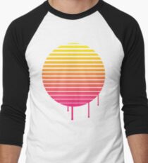 VHS Cassette Vaporwave Men's Baseball ¾ T-Shirt