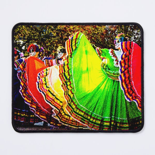 Item preview, El Dia de los Muertos, Folklorico Dancers designed and sold by William E Lopez.