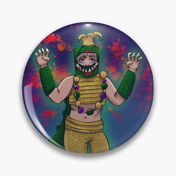 Item preview, Mardi Gras: Alligator Queen designed and sold by CrimsonBones187.