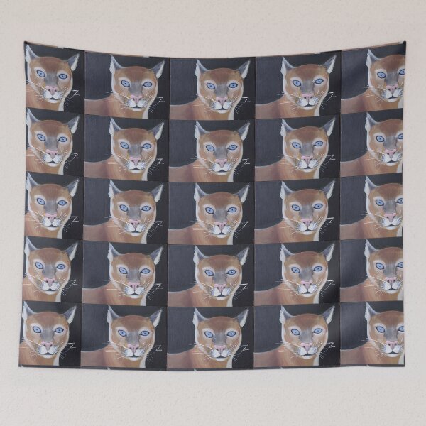 Item preview, Blue Eyed Cougar designed and sold by Rebekah Gavra.